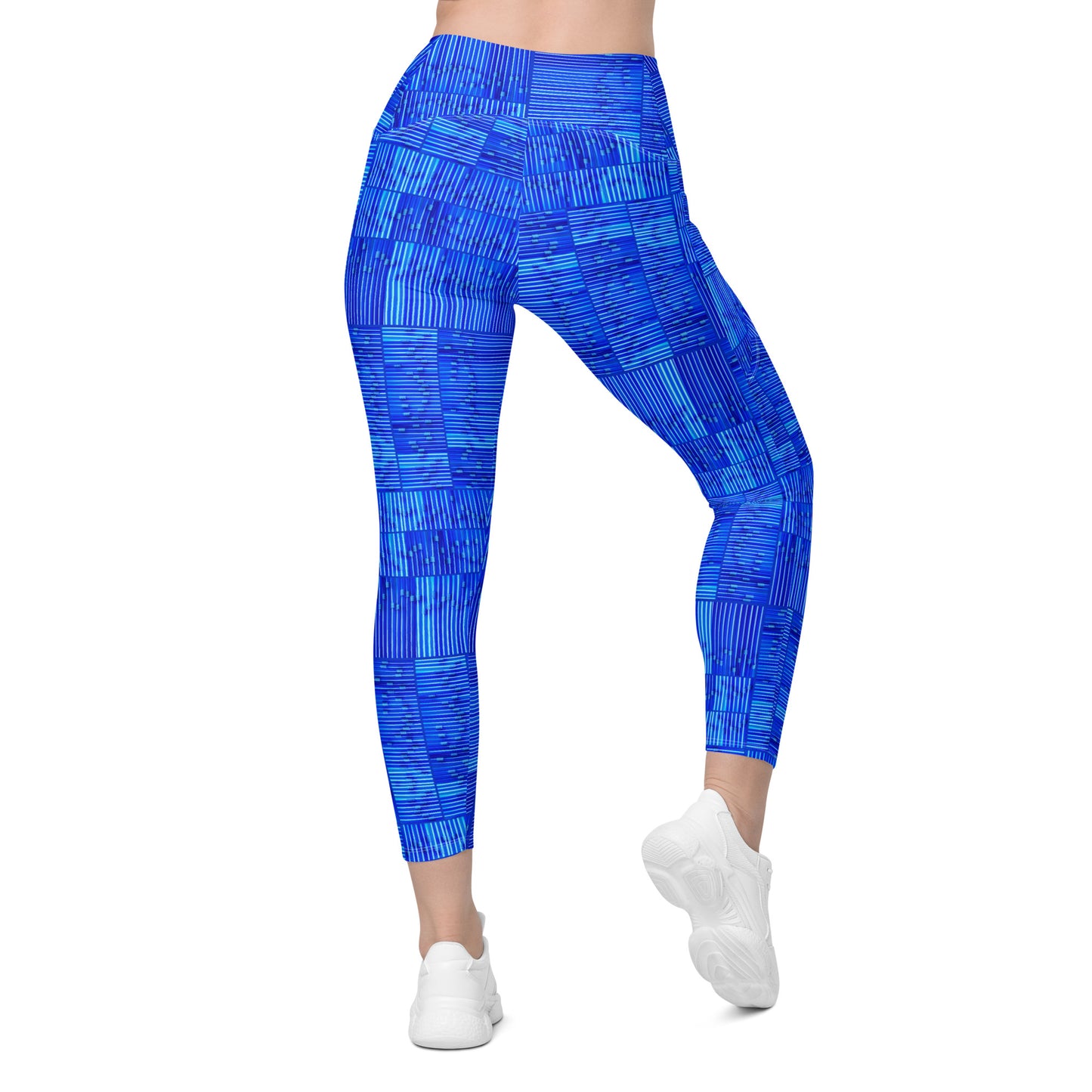 BENDY STRAW BLUES - SUPcycled leggings