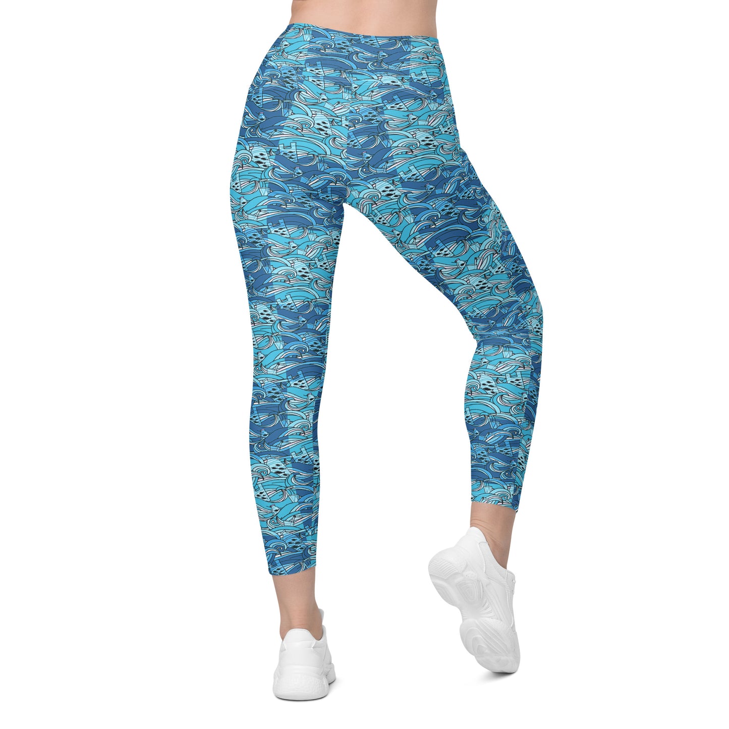 KILLER WAVES - SUPcycled leggings