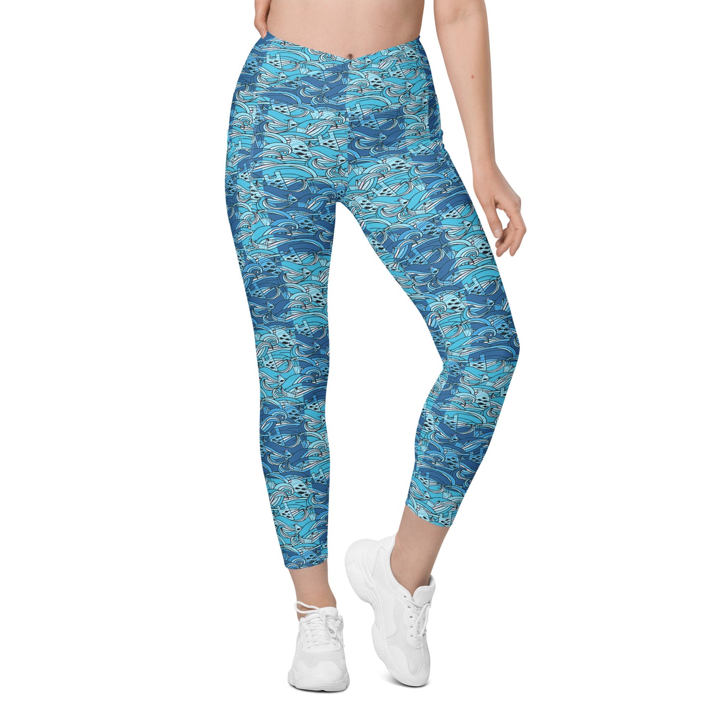 KILLER WAVES - SUPcycled leggings