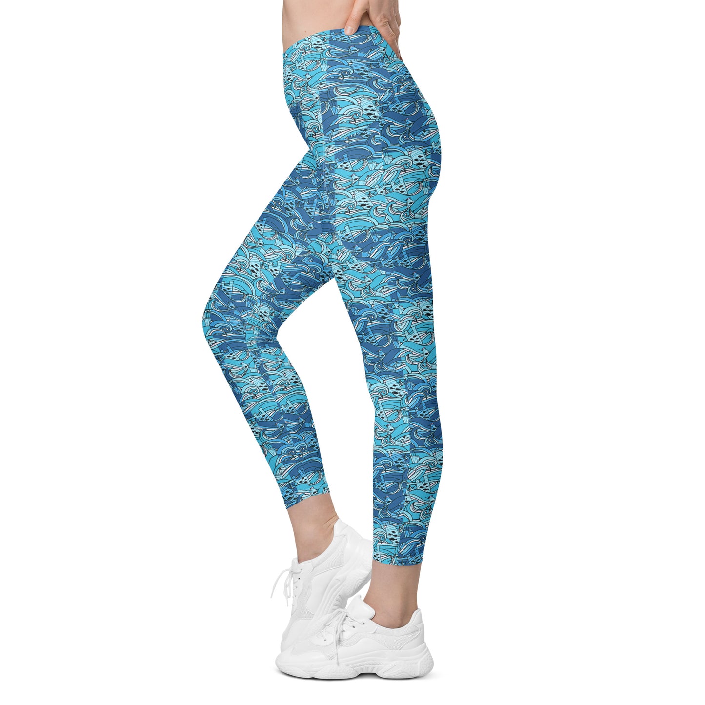 KILLER WAVES - SUPcycled leggings