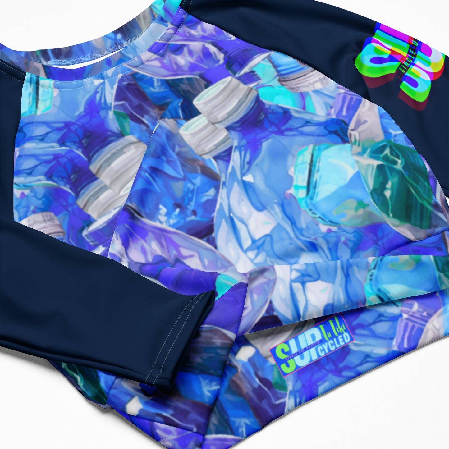 CRINKLE CRUSH - SUPcycled UPF 50+crop