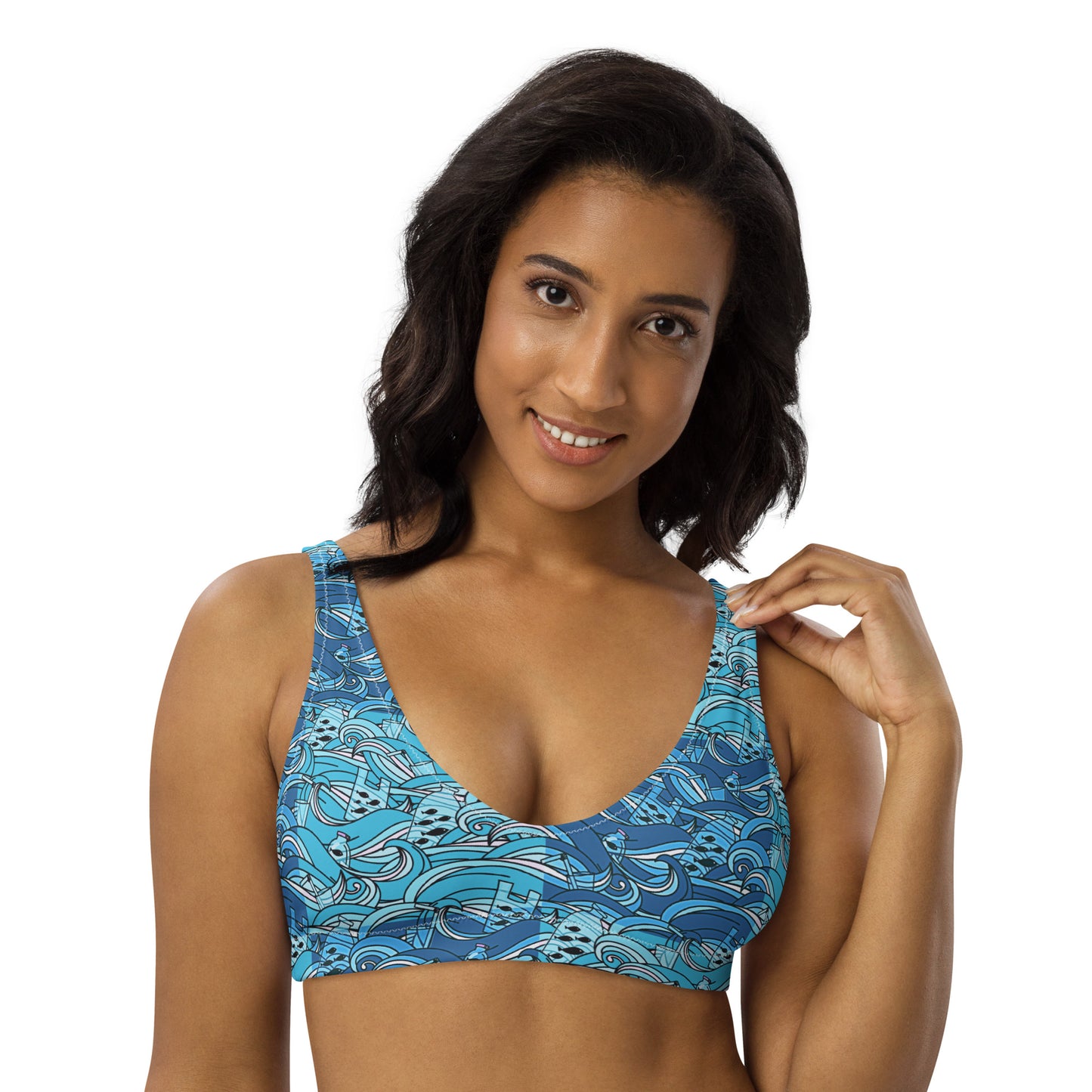 KILLER WAVES - SUPcycled bralette