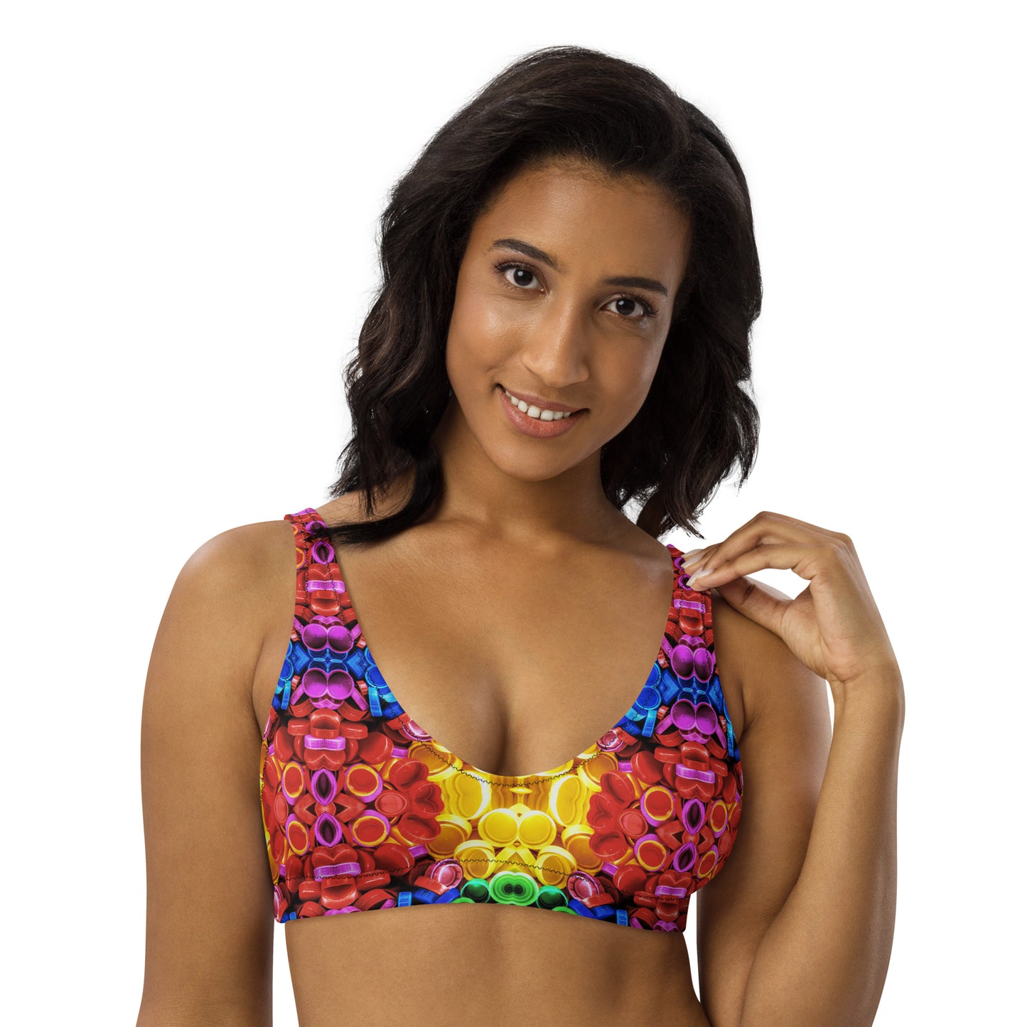 BOTTLE CAPS - SUPcycled bralette
