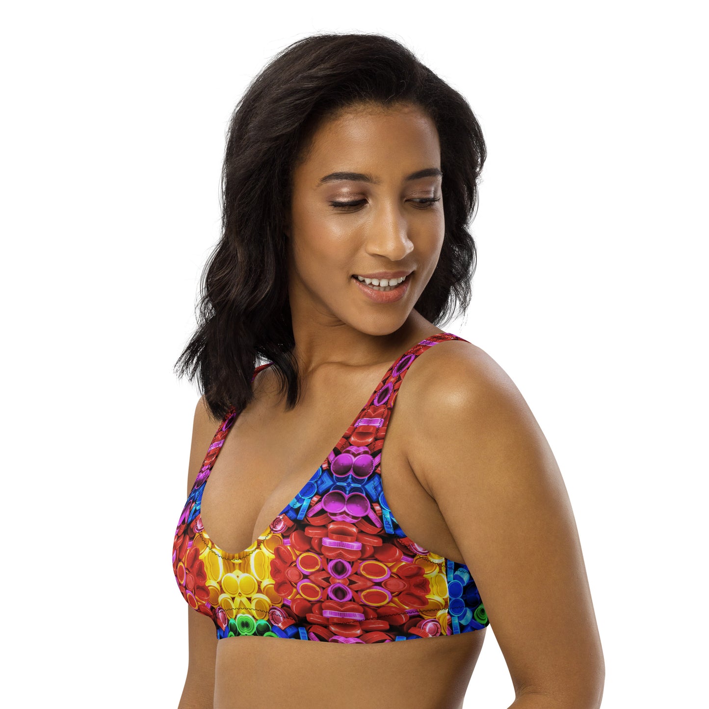 BOTTLE CAPS - SUPcycled bralette