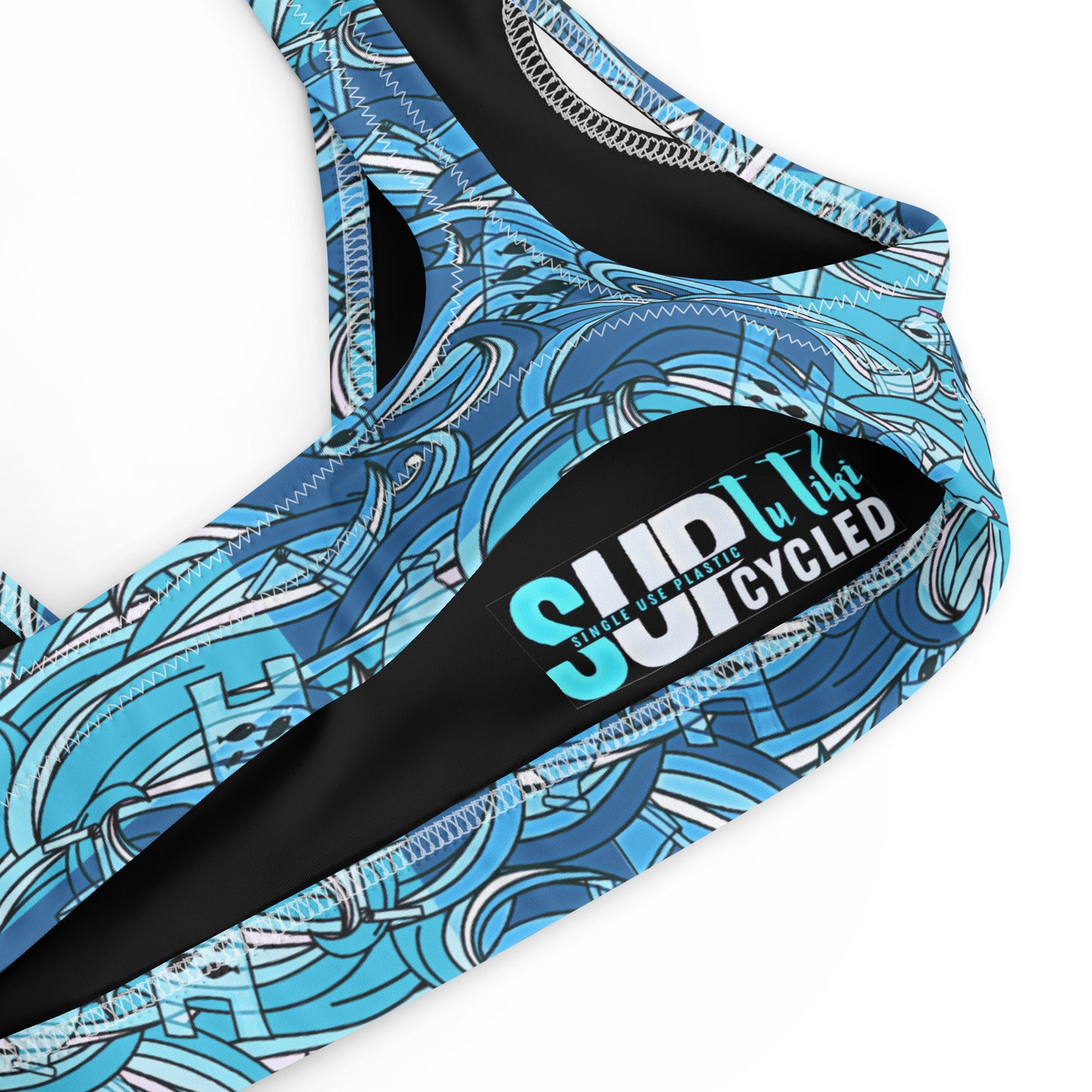 KILLER WAVES - SUPcycled bralette