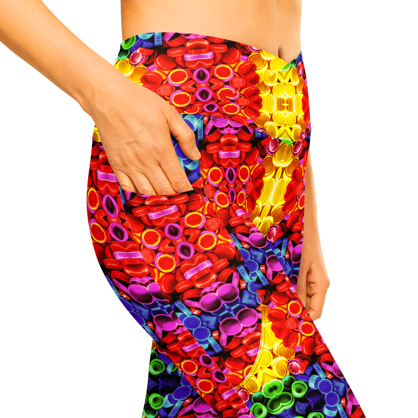 BOTTLE CAPS - SUPcycled leggings