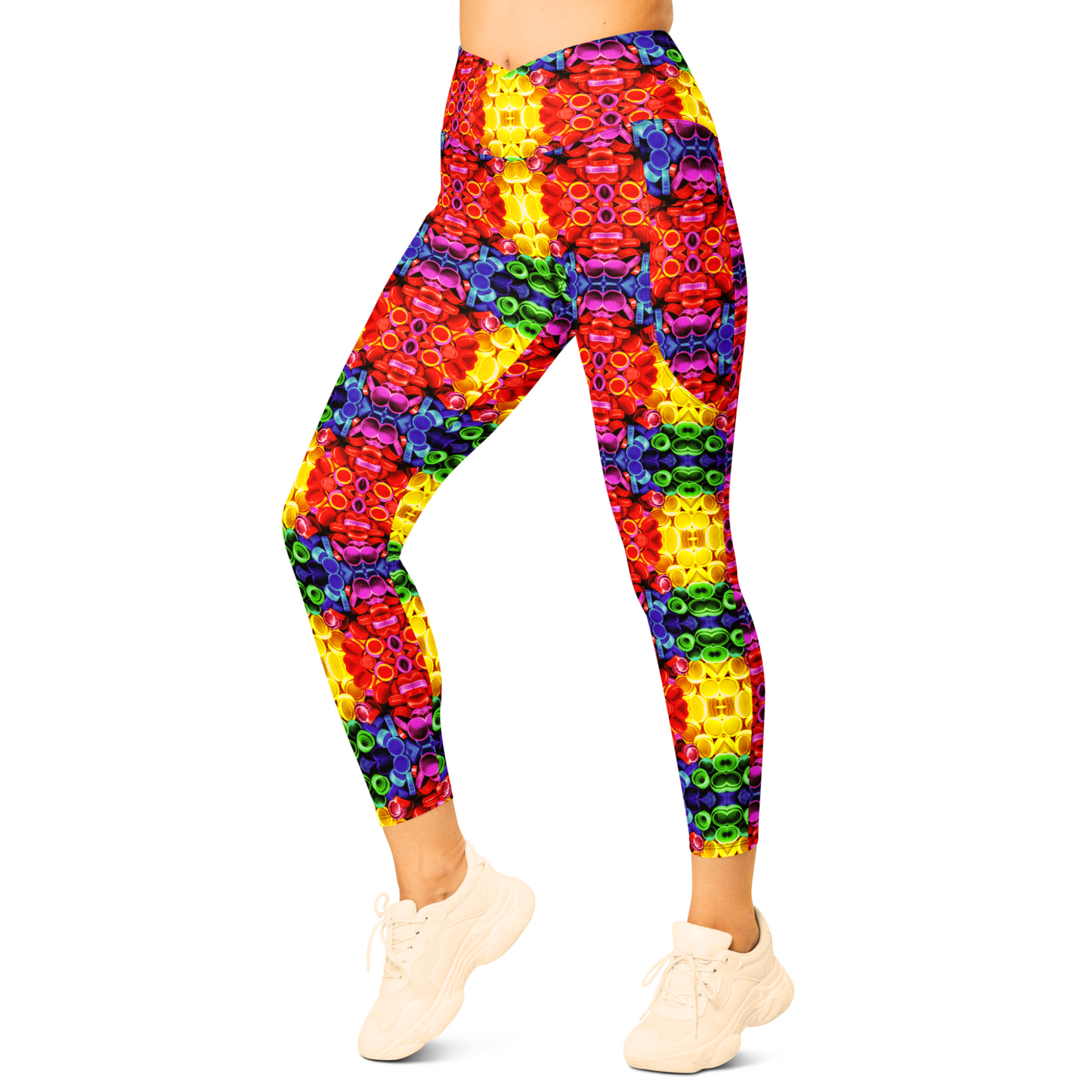 BOTTLE CAPS - SUPcycled leggings