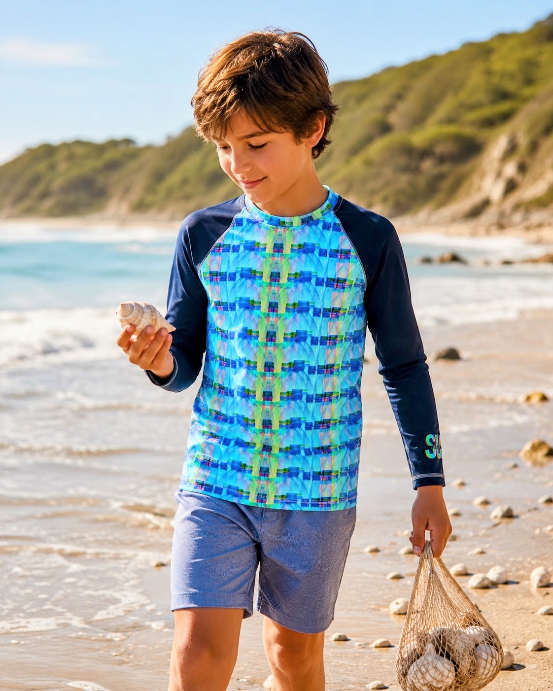 BYOB • Rashguard • Youth • Blue Sleeves