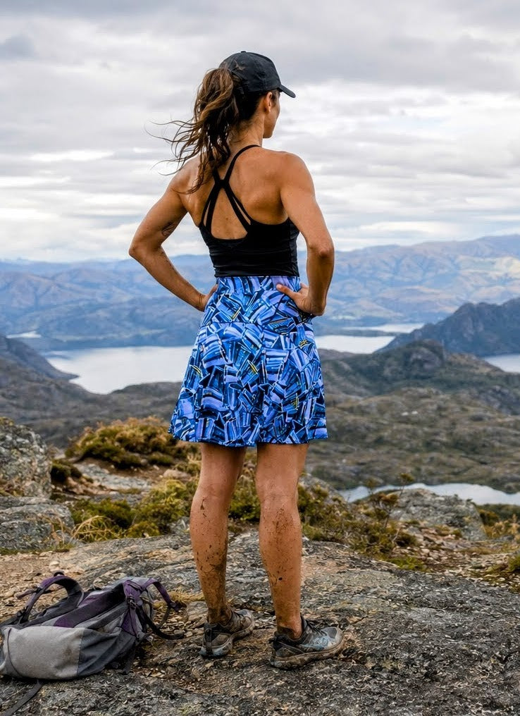 PLASTIC PICNIC BLUES • Swing Skirt
