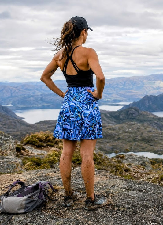 PLASTIC PICNIC BLUES • Swing Skirt