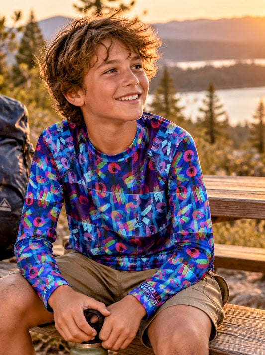 LATE NIGHT TAKE OUT • Rashguard/Base Layer • Youth