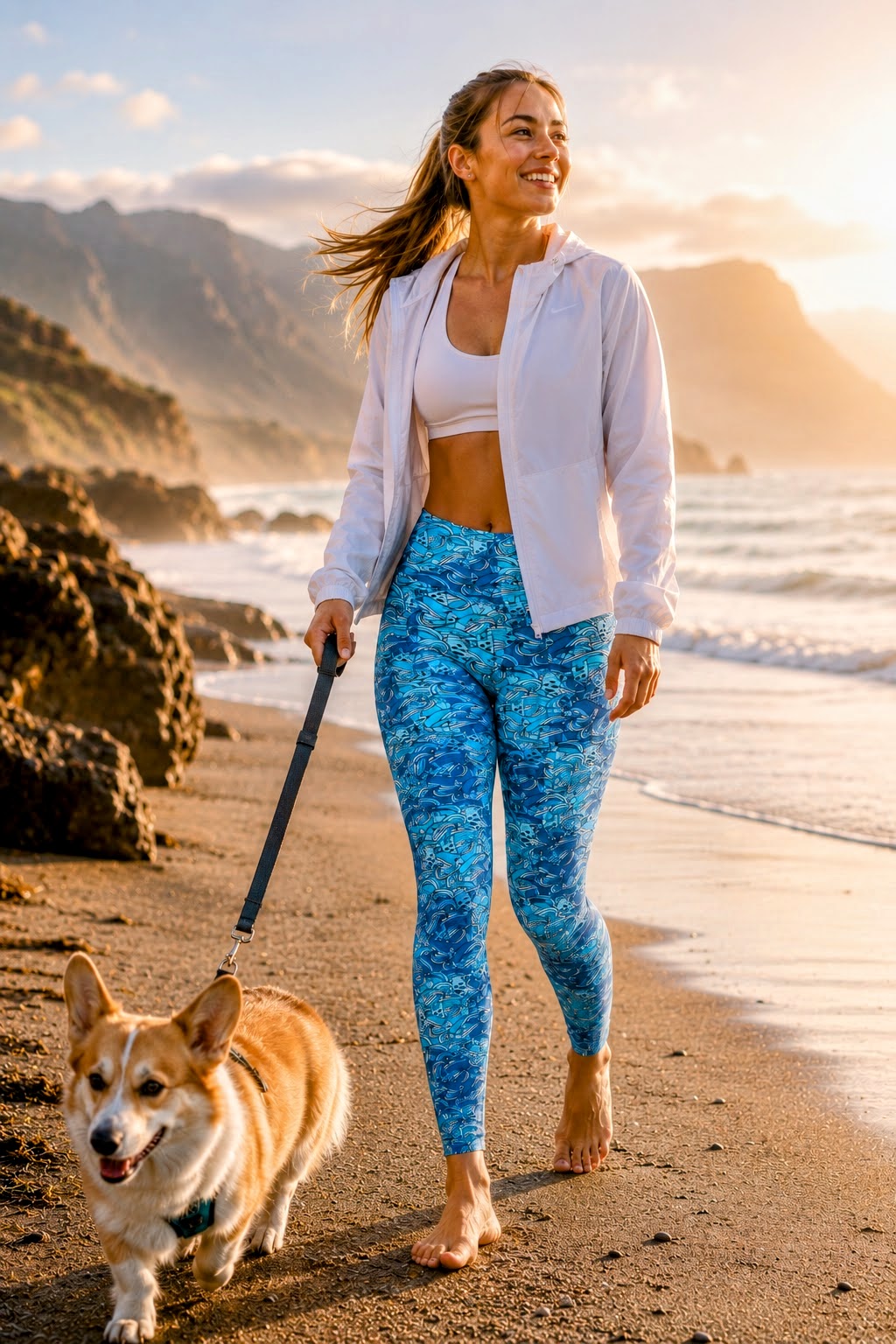 KILLER WAVES • High Waist •  Pockets