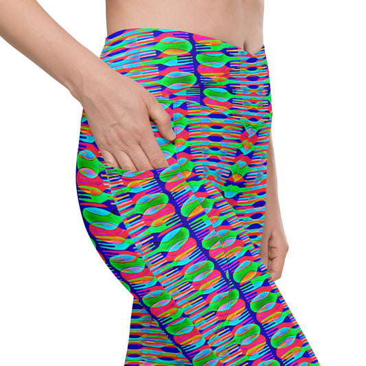 FOR HERE OR TO GO? - SUPcycled leggings