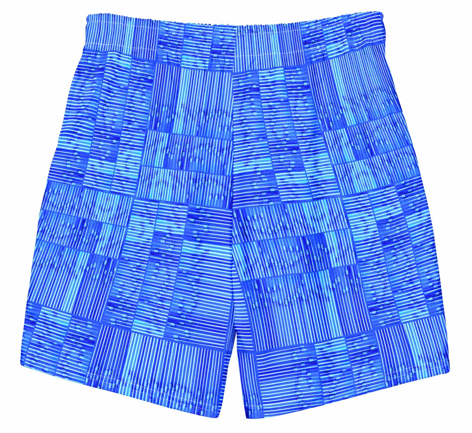 BENDY STRAW BLUES • Swim Trunks
