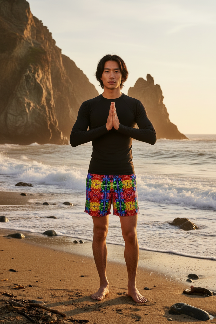 BOTTLE CAPS • Swim Trunks