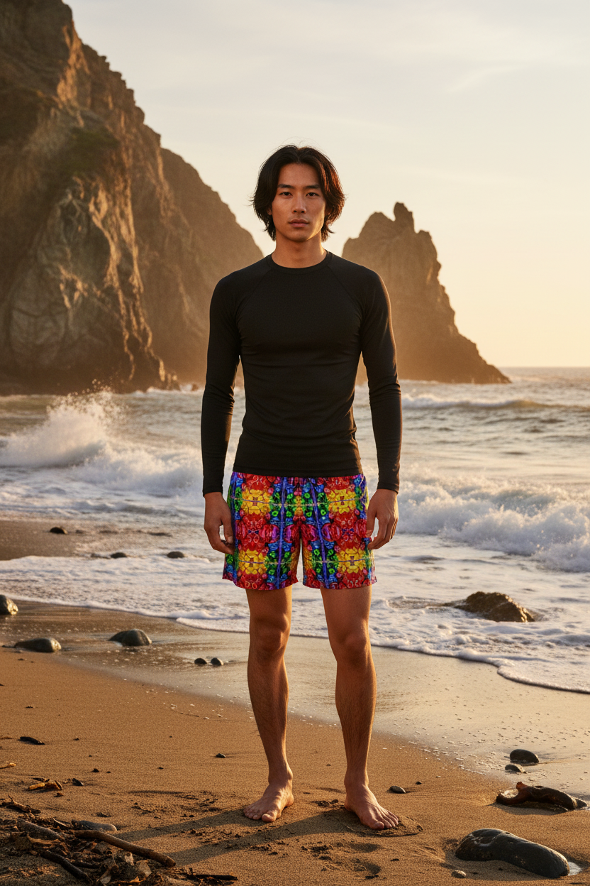 BOTTLE CAPS • Swim Trunks