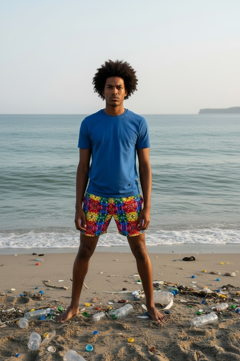 BOTTLE CAPS • Swim Trunks