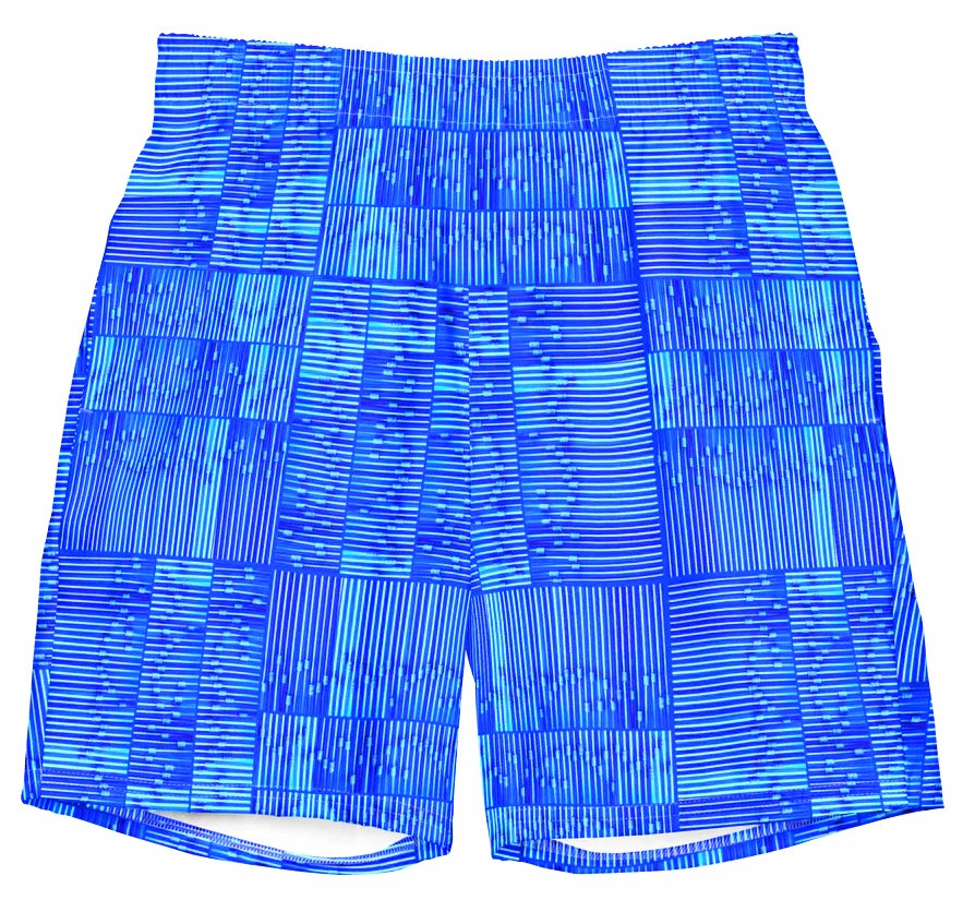 BENDY STRAW BLUES • Swim Trunks