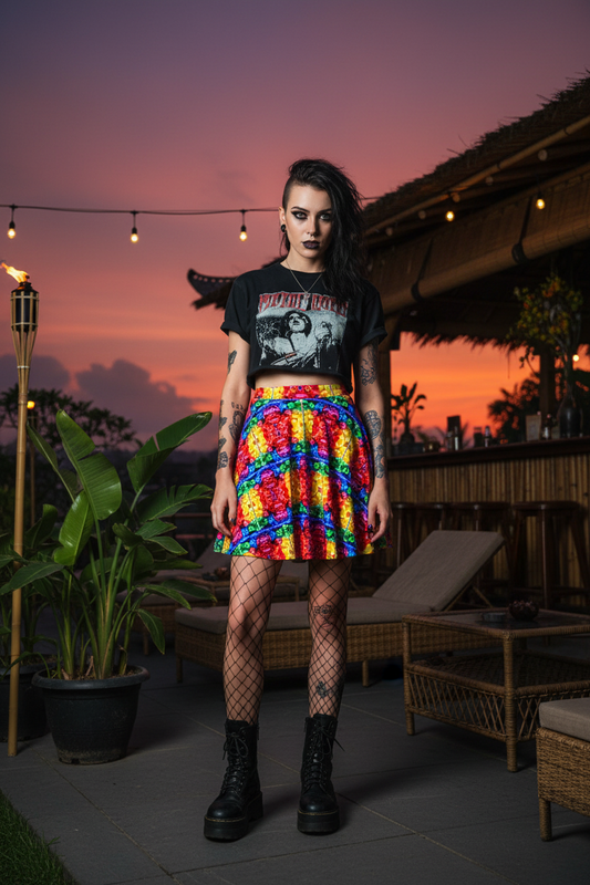 BOTTLE CAPS • Swing Skirt