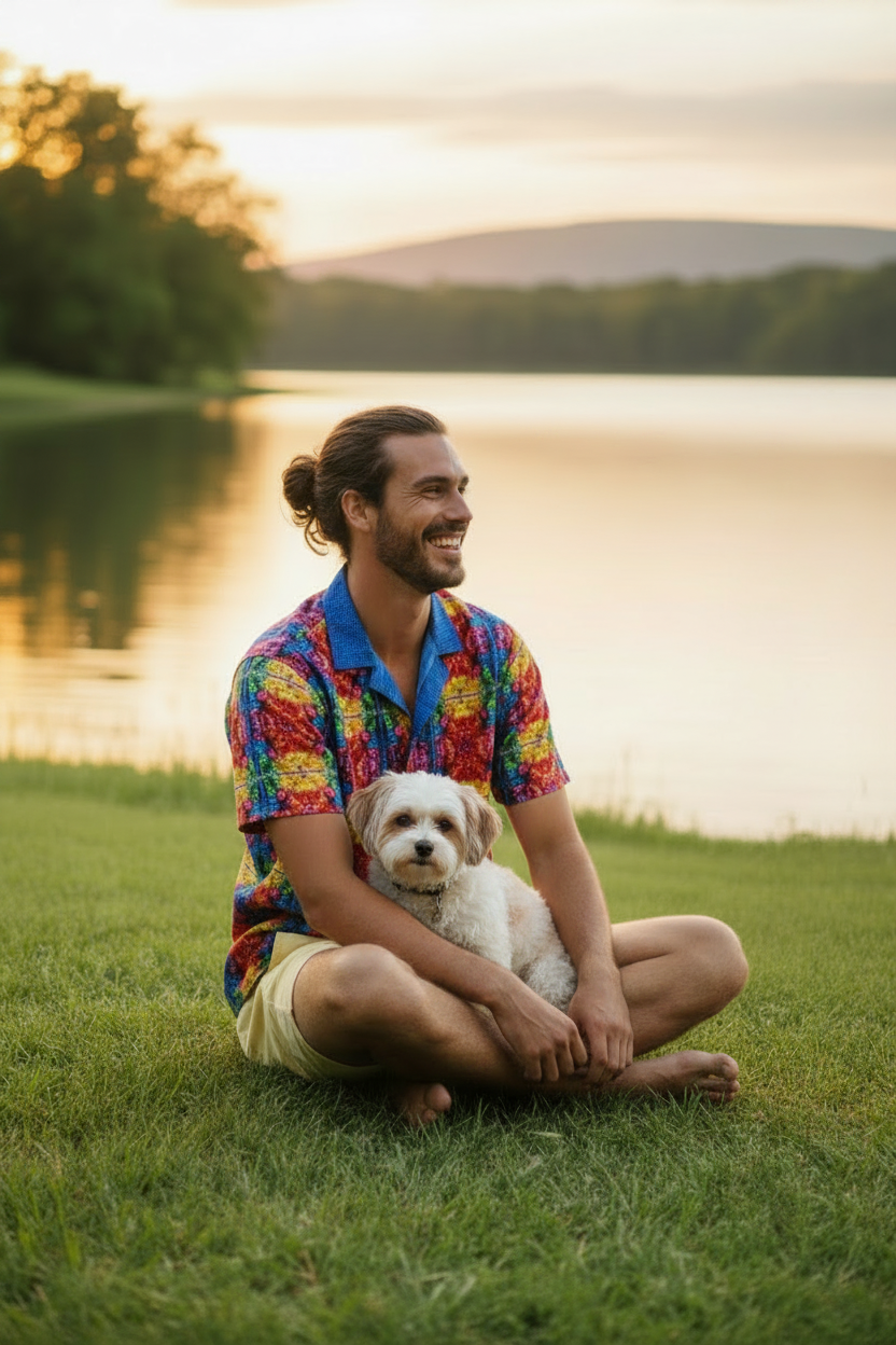 BOTTLE CAPS • Swim-To-Sup • Quick Dry • Button-Up