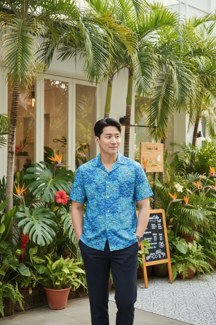 KILLER WAVES • Swim-To-Sup • Quick Dry • Button-Up