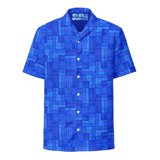 BENDY STRAW BLUES • Swim-To-Sup • Quick Dry • Button-Up