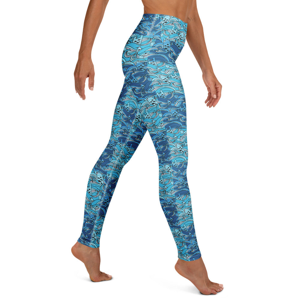 KILLER WAVES • High Waist • Full Length