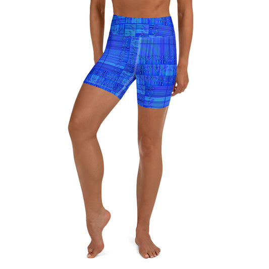 BENDY STRAW BLUES • High Waist • Shorts