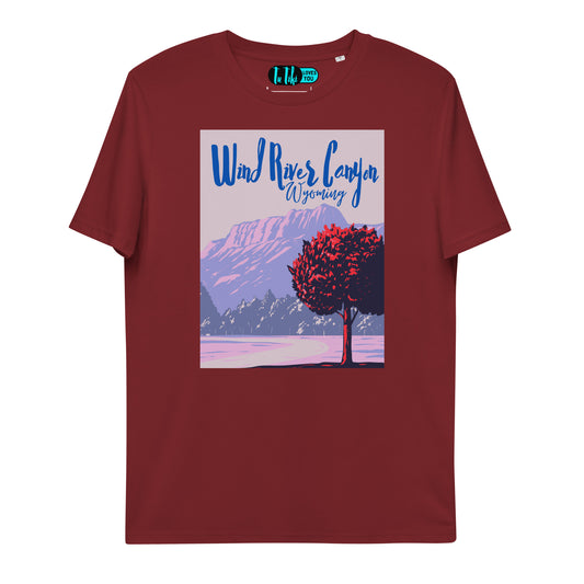 Organic Cotton WYOMING Classic Tee: Wind River