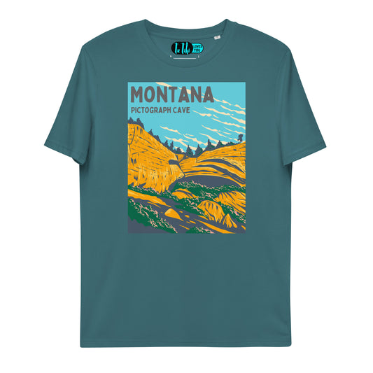 Organic Cotton MONTANA Classic Tee: Pictograph Cave