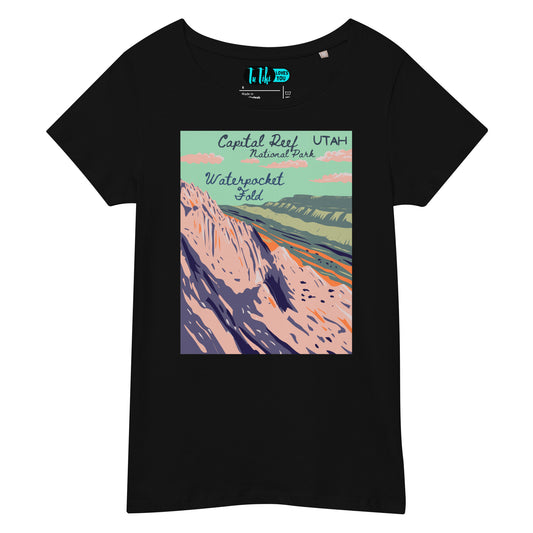 Organic Cotton UTAH Tee: Capital Reef