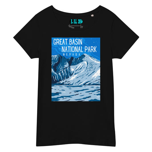 Organic Cotton NEVADA Tee: Great Basin National Park