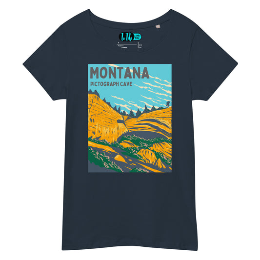 Organic Cotton MONTANA Tee: Pictograph Cave