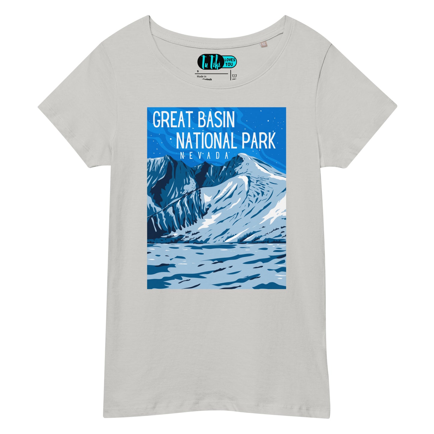 Organic Cotton NEVADA Tee: Great Basin National Park