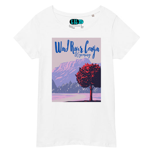 Organic Cotton WYOMING Tee: Wind River